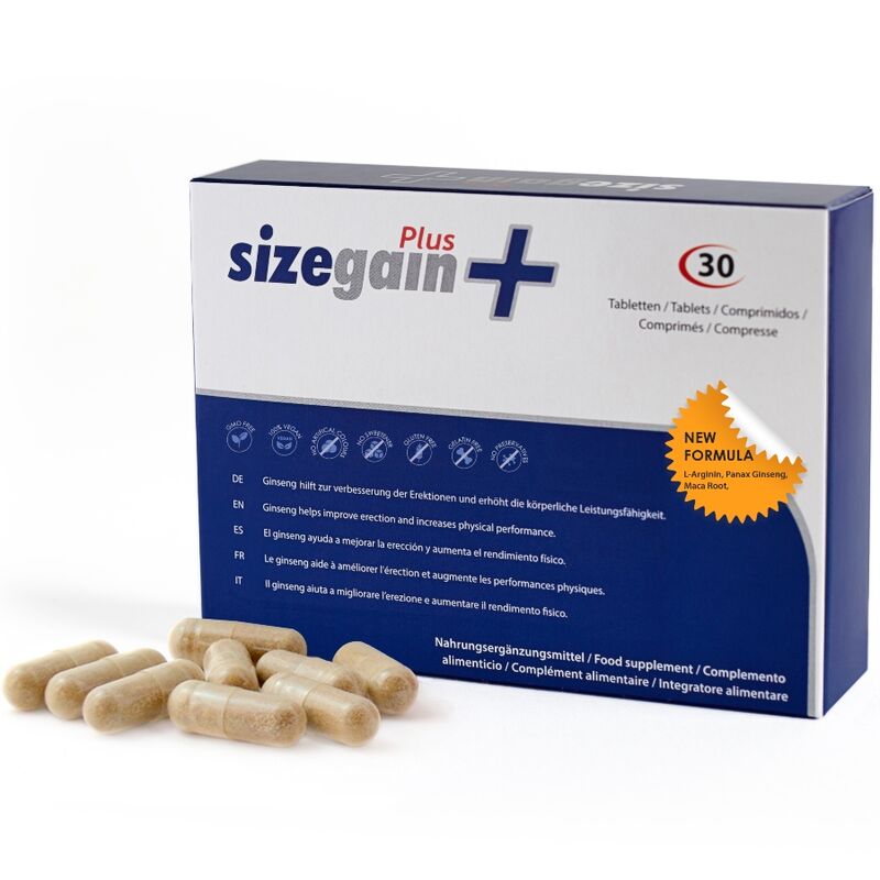 Pilules sizegain plus pour agrandir le pénis