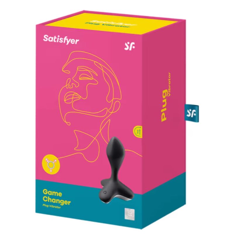 Pink plug game changer vibrator