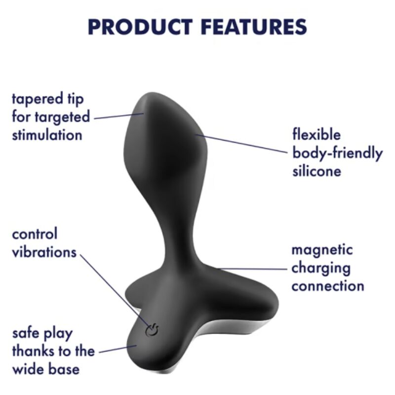 Pink plug game changer vibrator