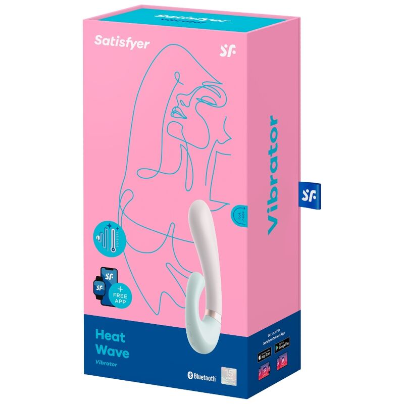 Heat wave vibrador app blanco