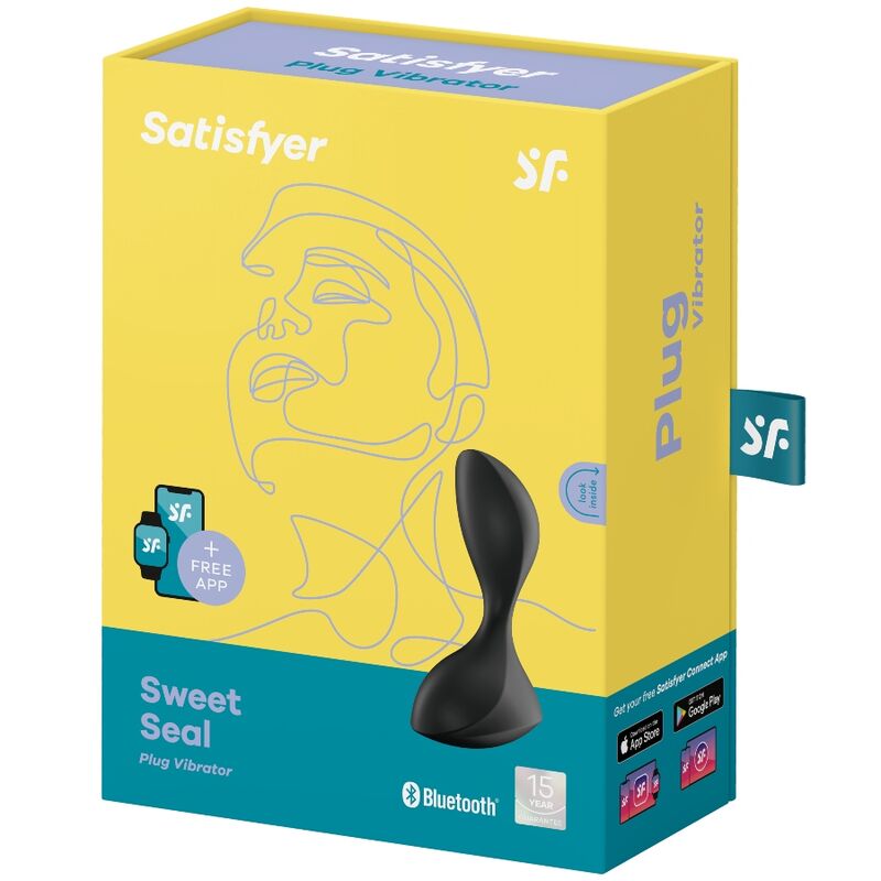 Application of black sweet seal vibrating plug