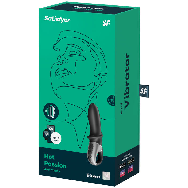 Hot Passion Black Anal Vibrator App