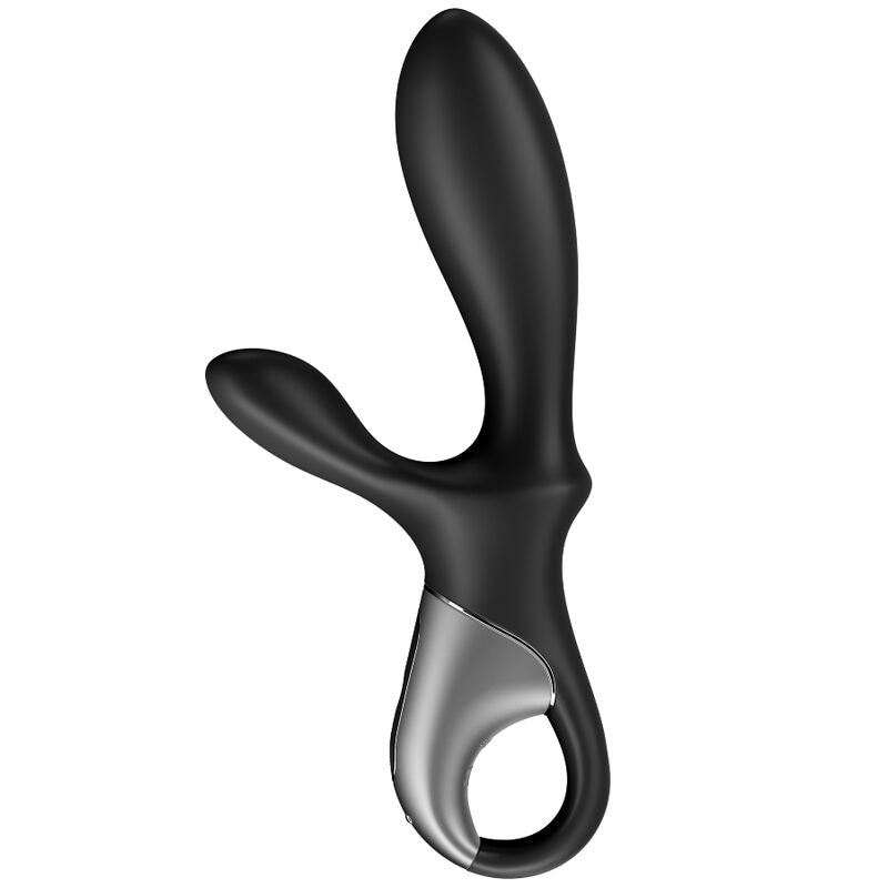 Application heat climax+ black anal vibrator