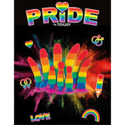 LGBT flag plug hunk 10.5 cm