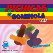 Fruits de pénis gummy lgbt