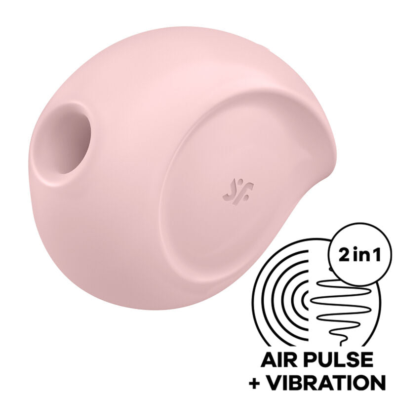 Sugar rush stimulator and vibrator pink
