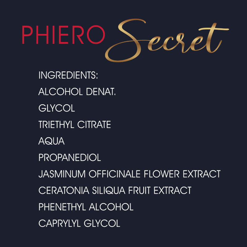 Phiero secret combinaison naturelle sans odeur d''hormones sexuelles féminines 15 ml