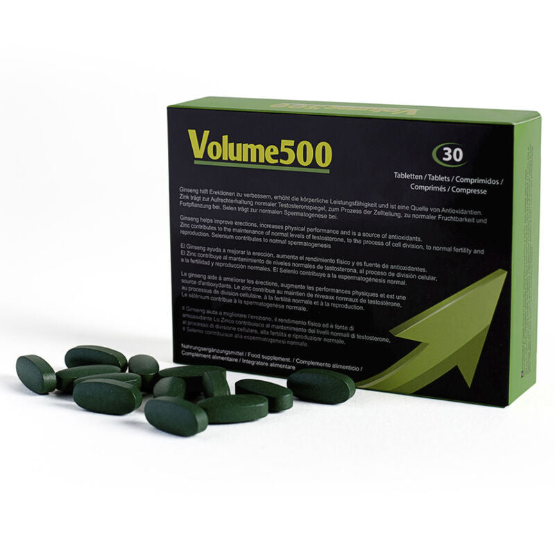 Le volume 500 augmente la quantité et la qualité du sperme