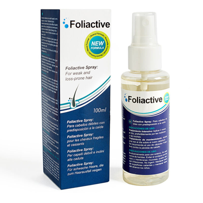 Spray foliactif. spray pour prévenir la chute des cheveux et stimuler la croissance