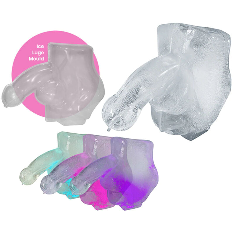 Huge penis ice luge mold