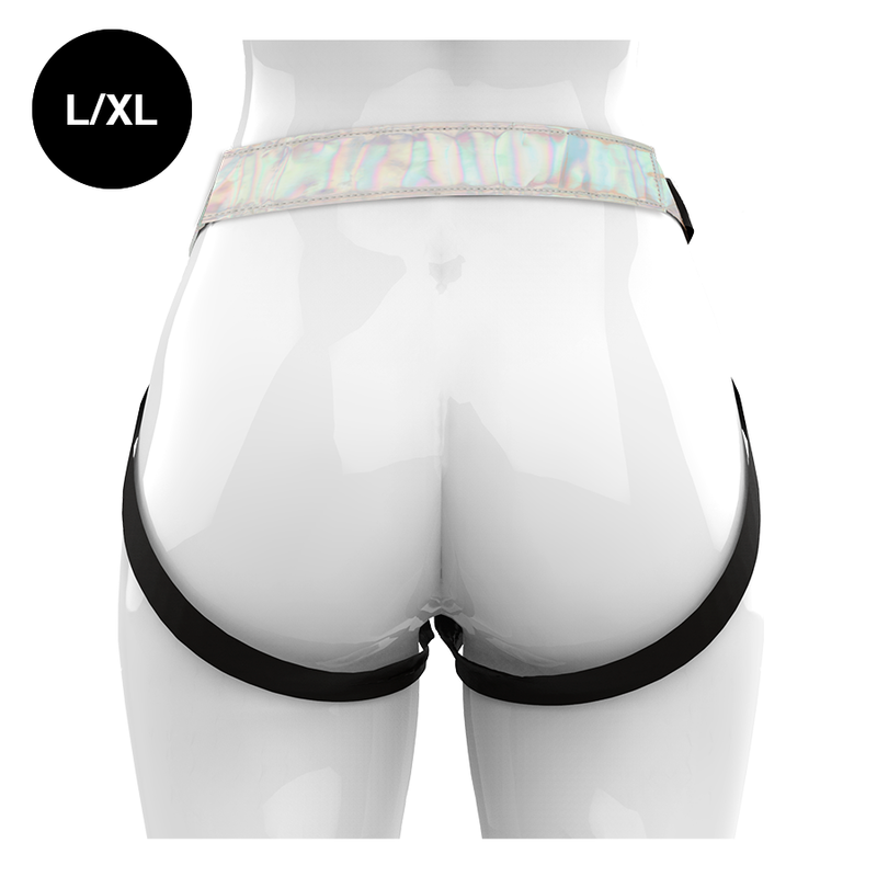 Fancy harness iridescent harness l/xl