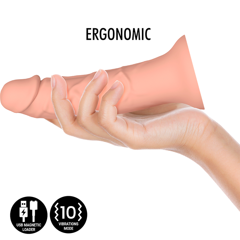 Asher Original Dildo M - Vibrator Compatible with WatchMe Wireless Technology