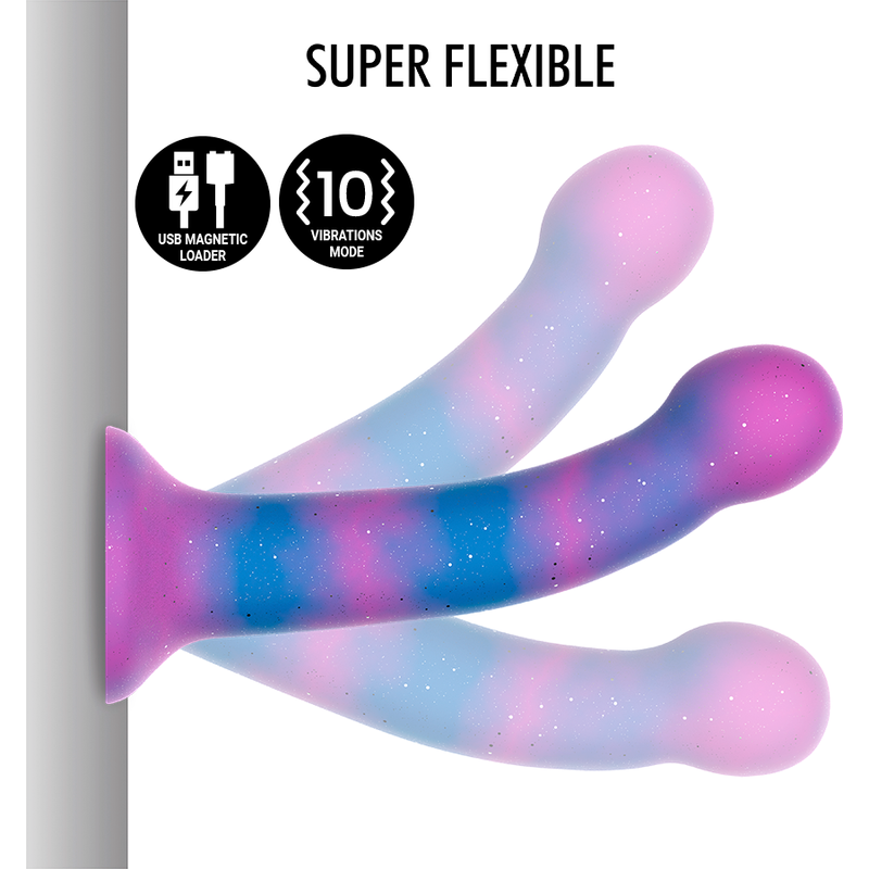 Dion Galactic Dildo S - Watchme Vibrator Wireless Technology Compatible