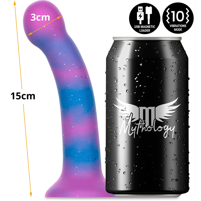Dion Galactic Dildo S - Watchme Vibrator Wireless Technology Compatible