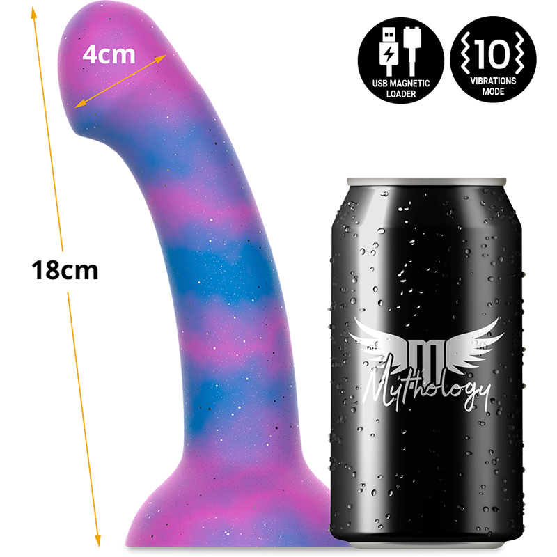 Dion Galactic Dildo M - WatchMe Vibrator Wireless Technology Compatible