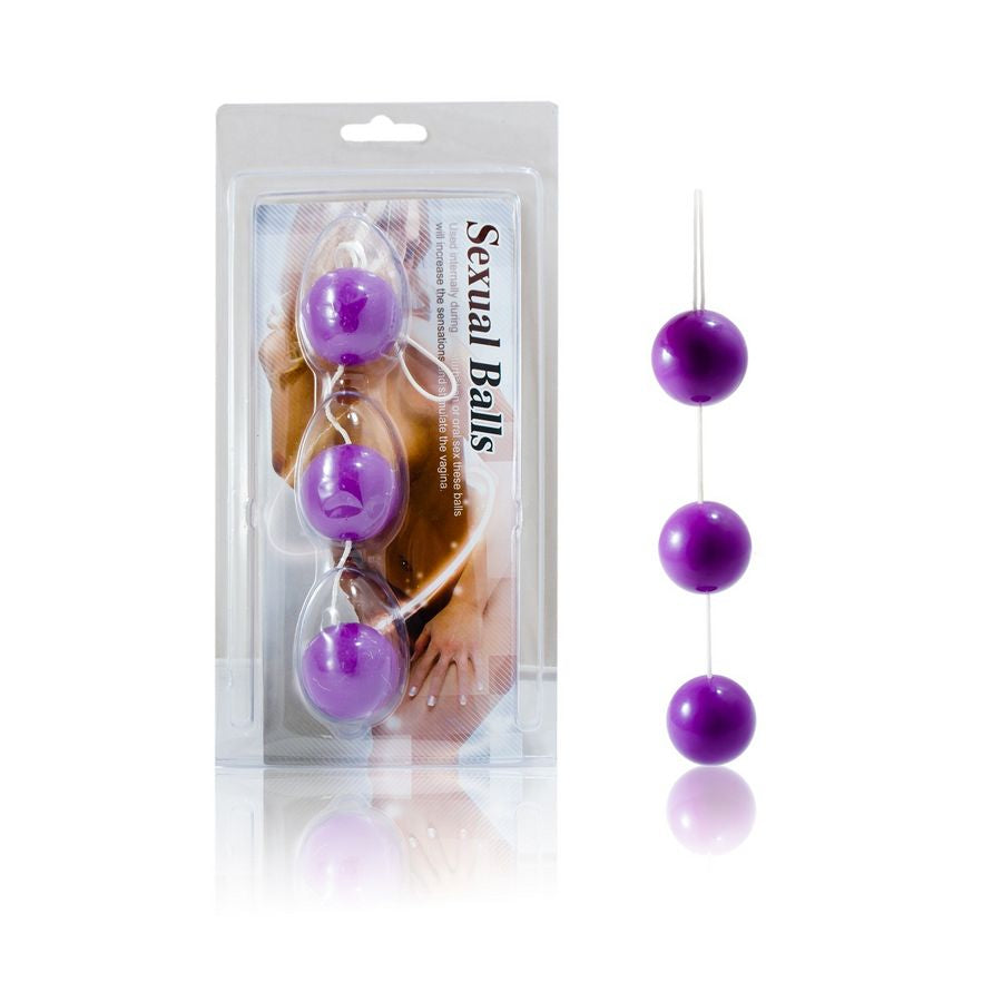 Lilac strip anal abs balls