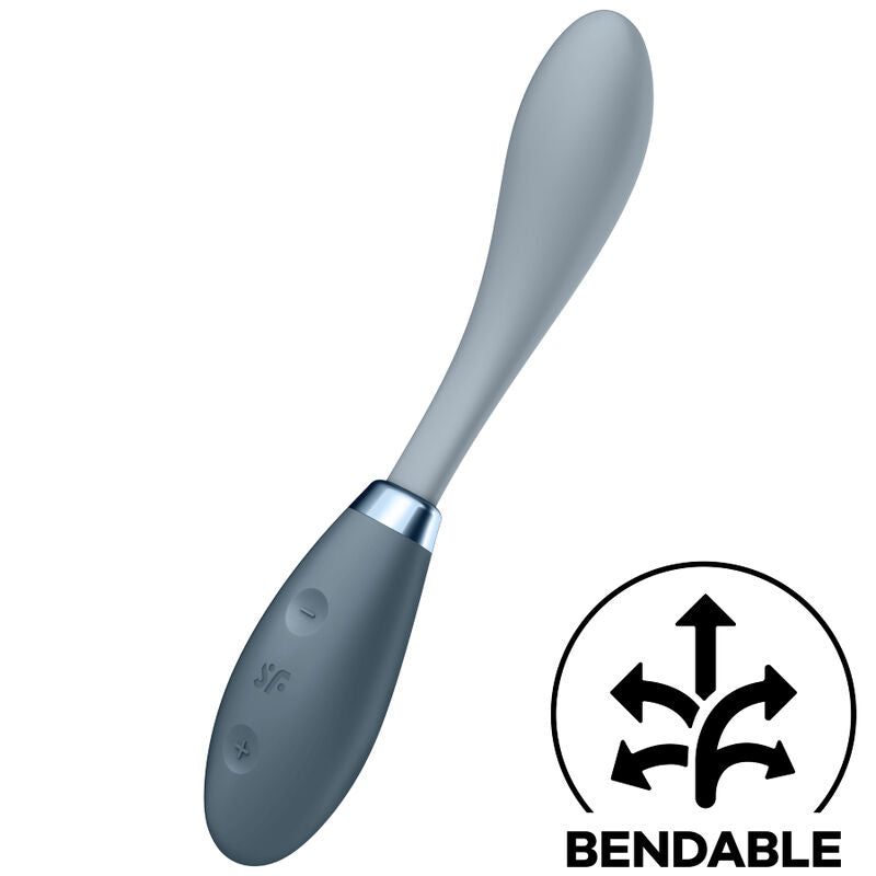 G-spot flex 3 multi vibrator gray