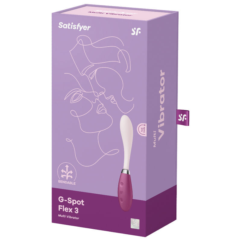 G-spot flex 3 multi vibrator gray