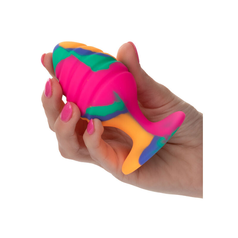 Cheeky grande swirl anal plug