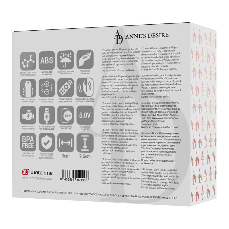 Panty pleasure tecnolog a watchme black