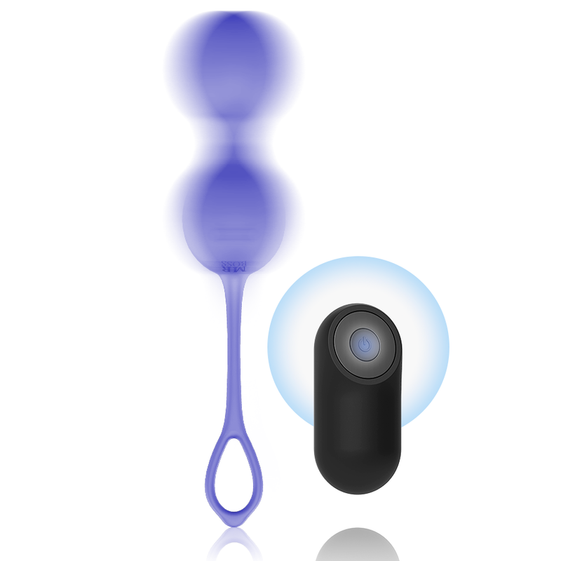 Dumas perles de kegel vibrantes télécommande