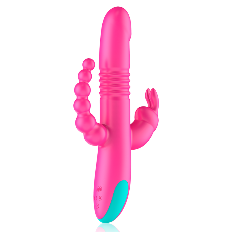Donald triple stimulation: anal, g-spot &amp; clitoral watchme compatible wireless technology