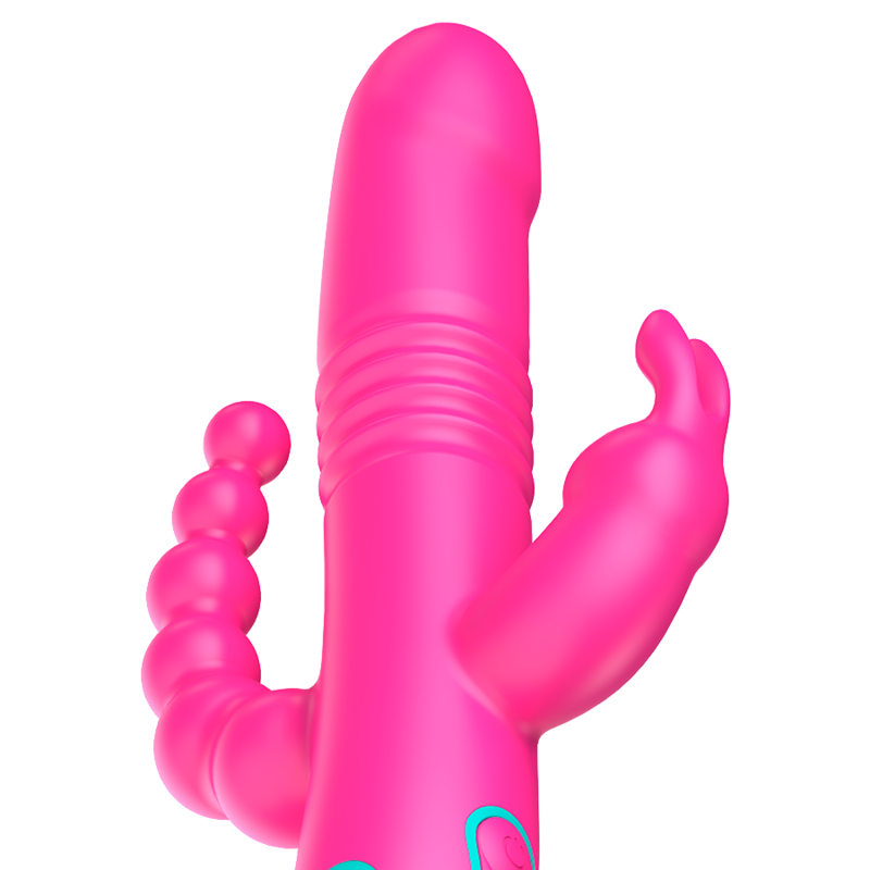 Donald triple stimulation: anal, g-spot &amp; clitoral watchme compatible wireless technology