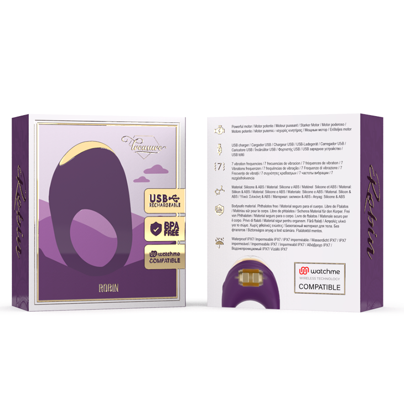 Robin vibrating ring watchme wireless technology compatible