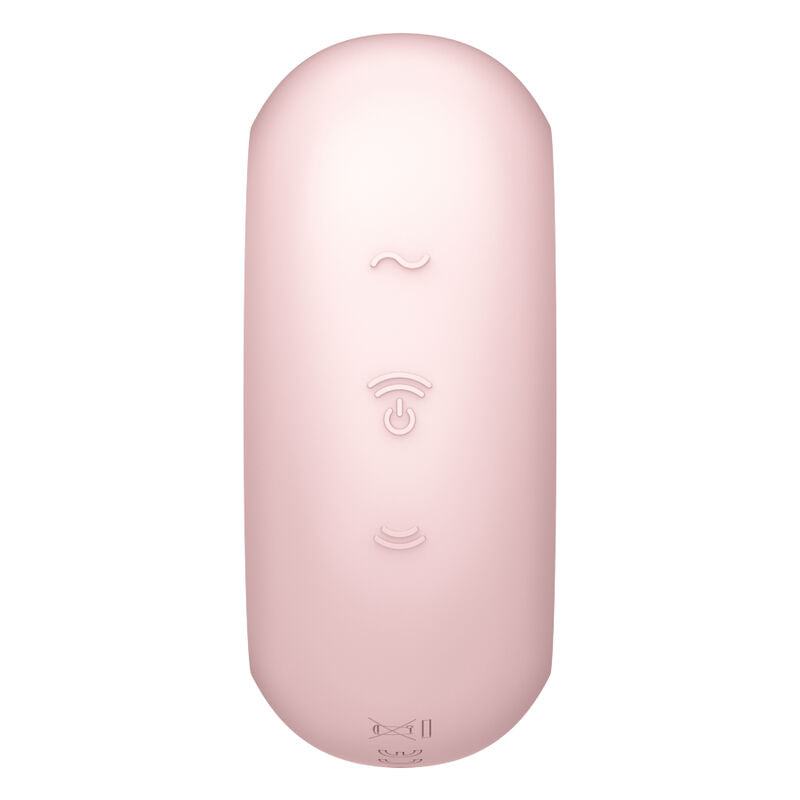 Air Pulse Pro To Go 3 Black Double Stimulator and Vibrator