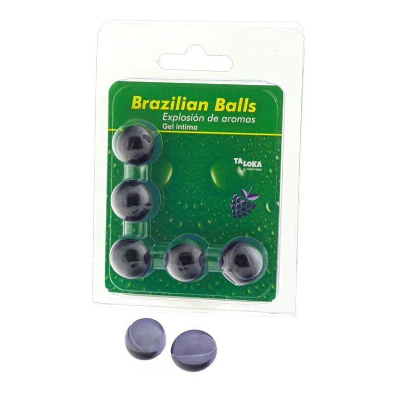 Gel intime 5 boules brésiliennes baies