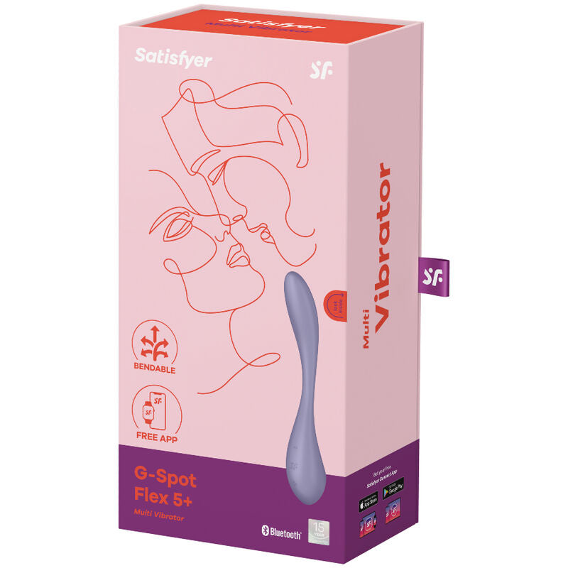 Vibrateur multi g-spot flex 5 bleu