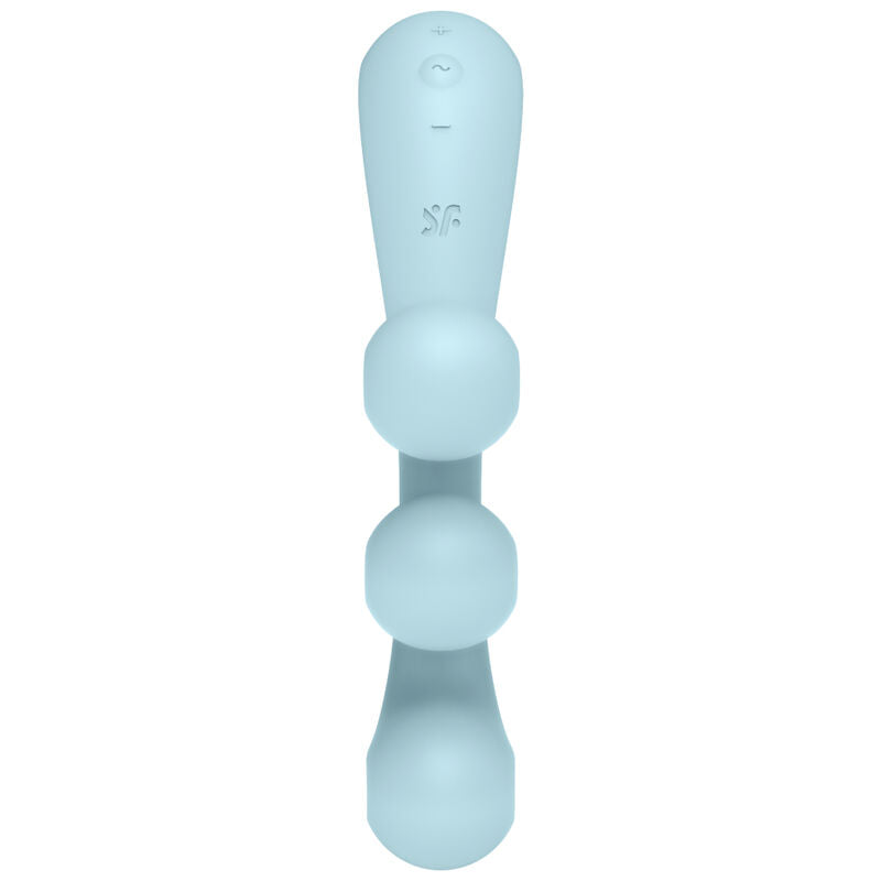 Multi Tri Ball 2 Vibrator Blue