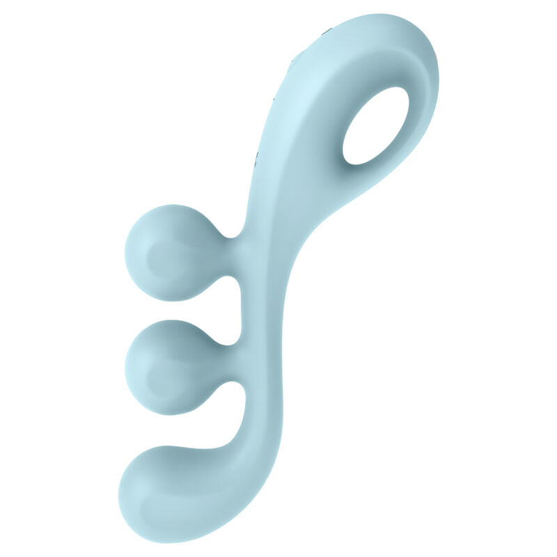 Multi Tri Ball 2 Vibrator Blue