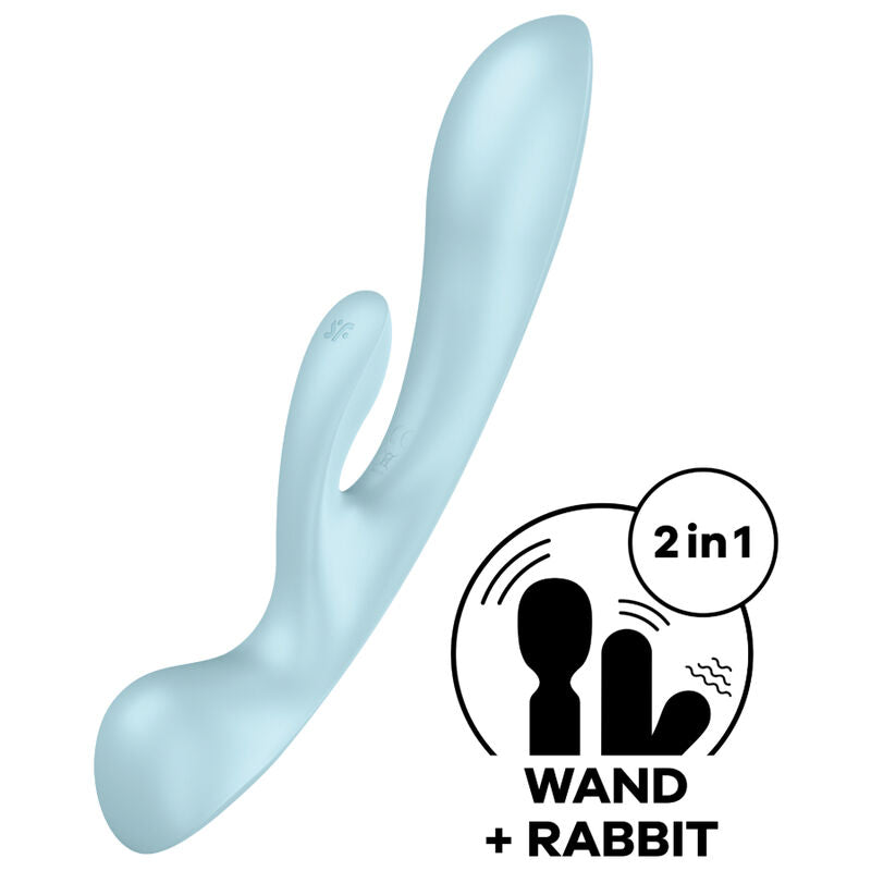 Triple oh vibrador hybrid azul