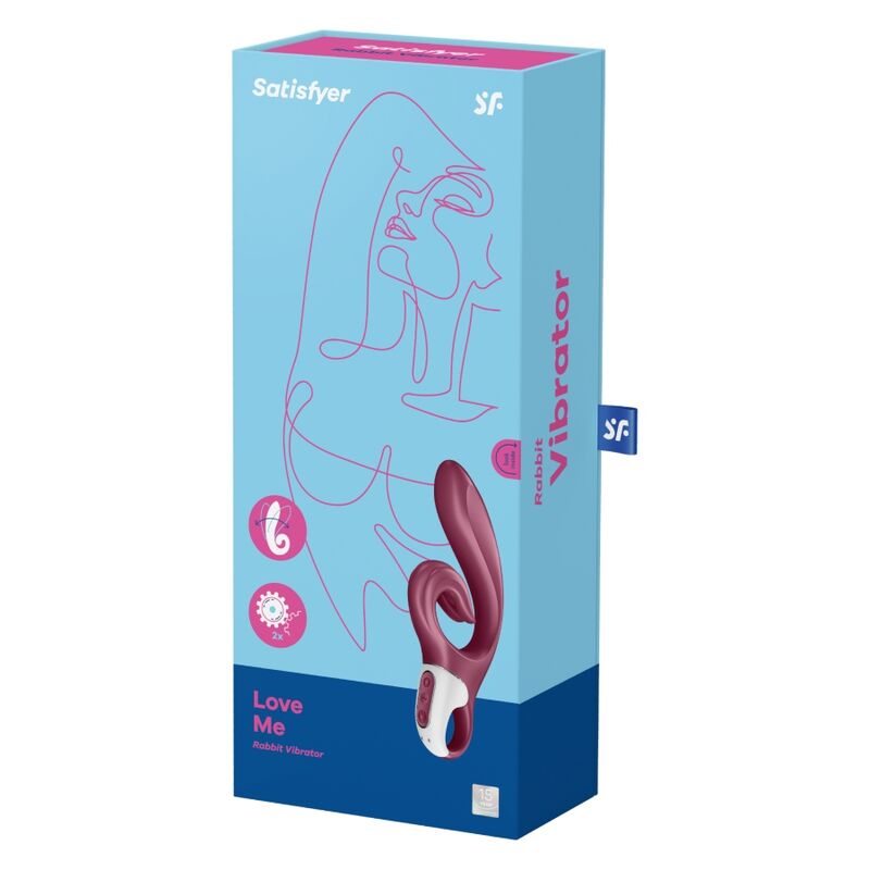 Love me rabbit vibration blue
