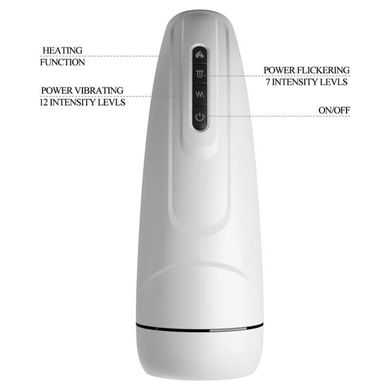 Marissa male masturbator vibration, heat, voice and suction