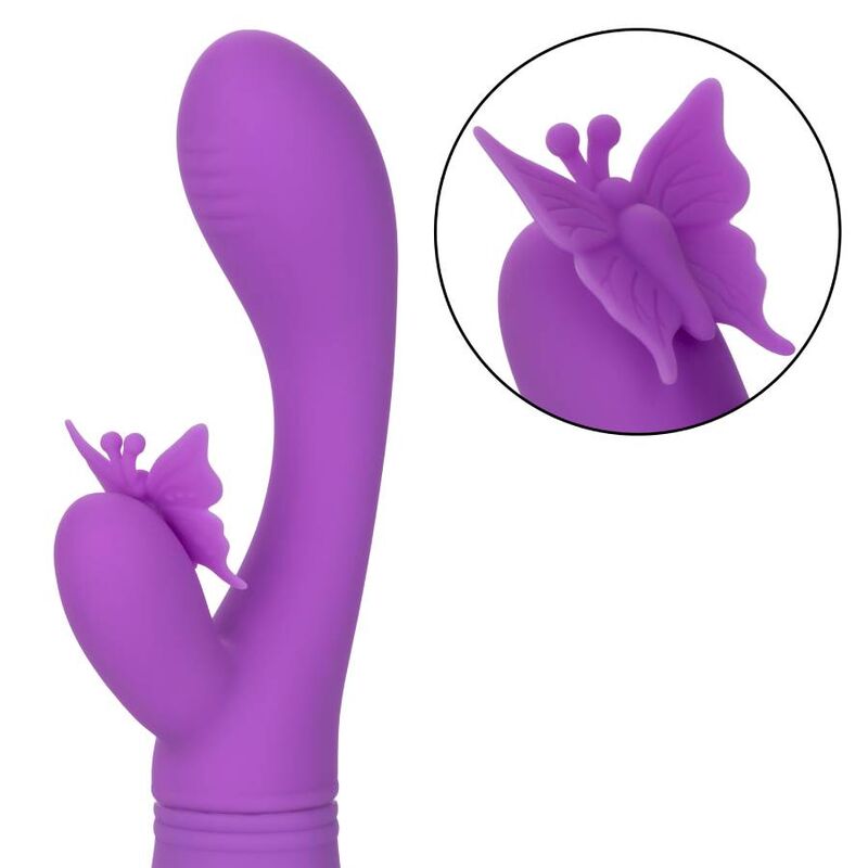 Butterfly kiss flutter purple