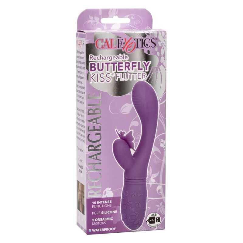 Butterfly kiss flutter purple