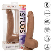 20.32 cm brown silicone nails