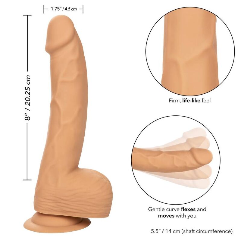 Silicone nails 20.32 cm skin