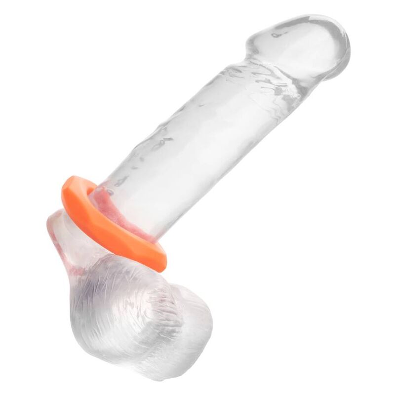 Orange Alpha Sexagon Ring