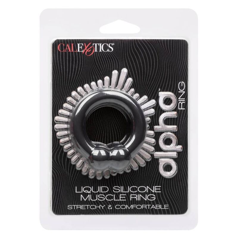 Black Alpha Muscle Ring