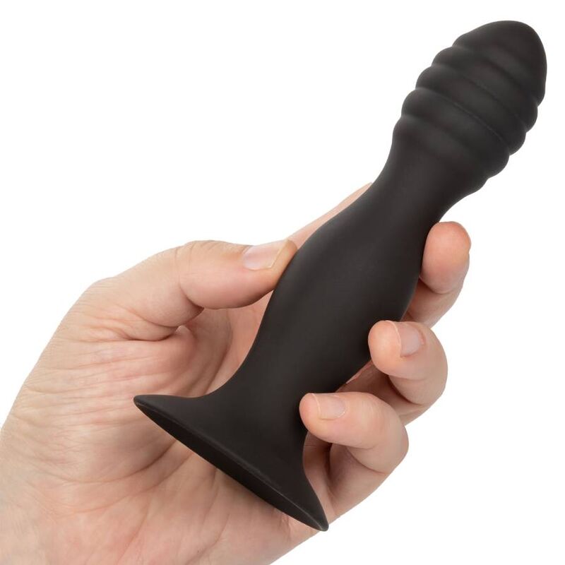 Ribbed anal stud