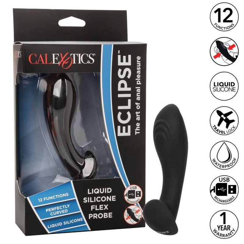 Flexible liquid silicone probe