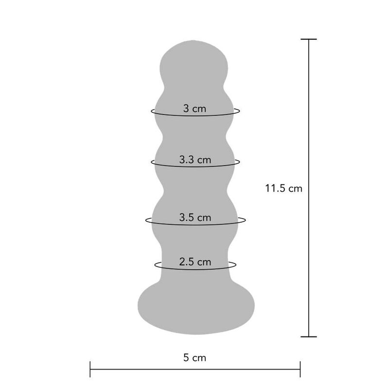 Buttocks the radiant glass cap