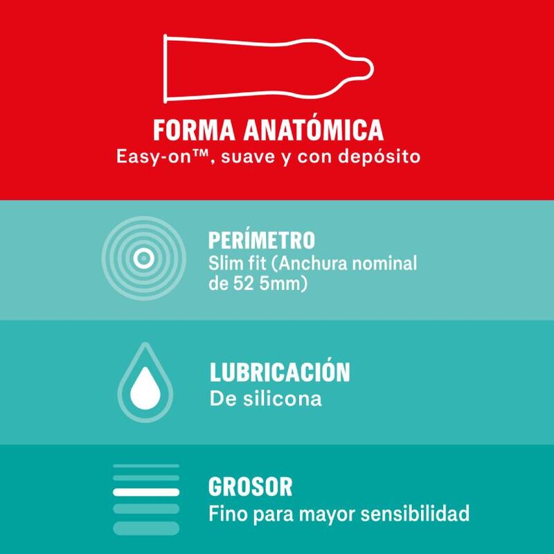 Sensitivo slim fit 10 units