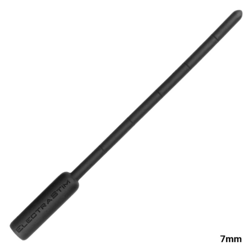 Flexible silicone electro-sex urethral sound 7 mm