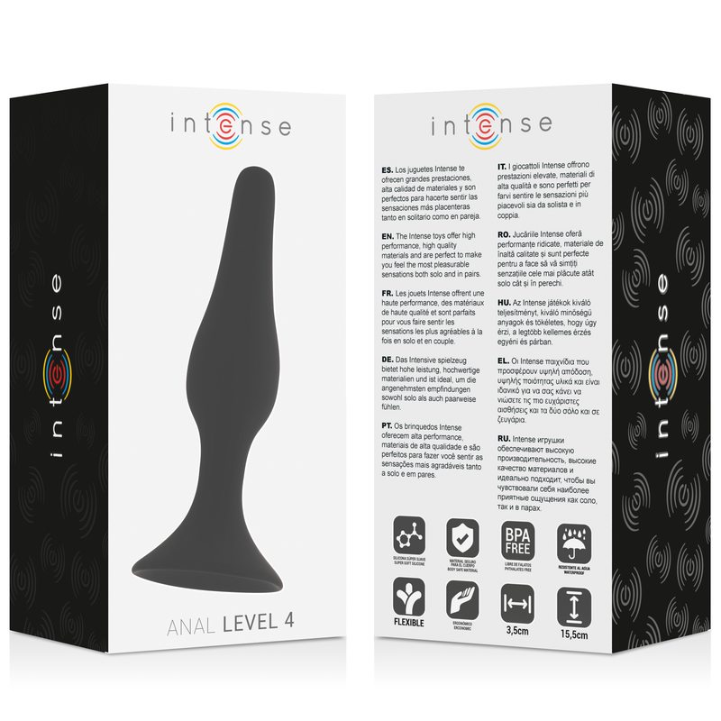 Anal level 4 15.5cm black
