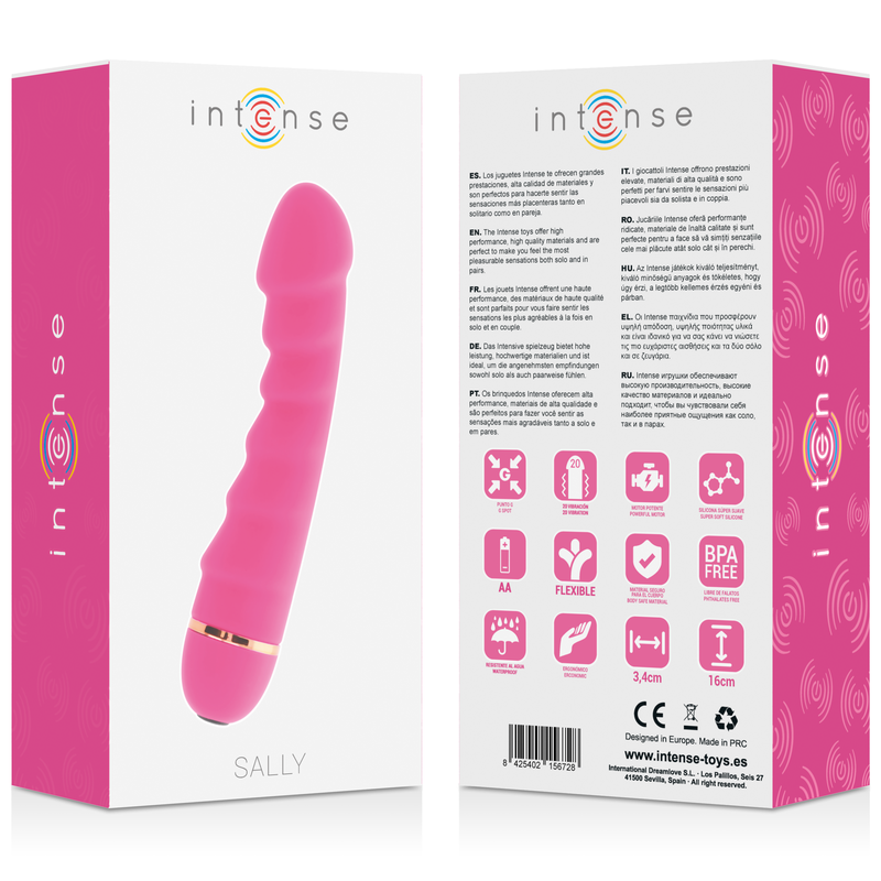 Sally 20 speed pink silicone