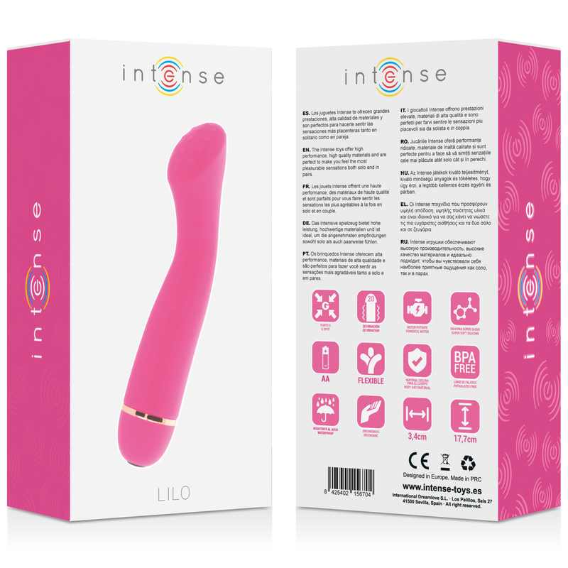 Lilo 20 speed pink silicone